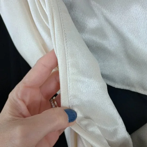 Beautiful Vintage 1980s Nancy Johnson Premiere Black Velvet Dress Size 8 - Picture 4 of 9